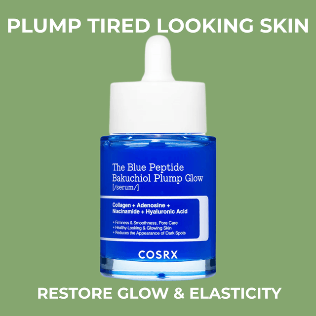 COSRX The Blue Peptide Bakuchiol Plump Glow Serum
