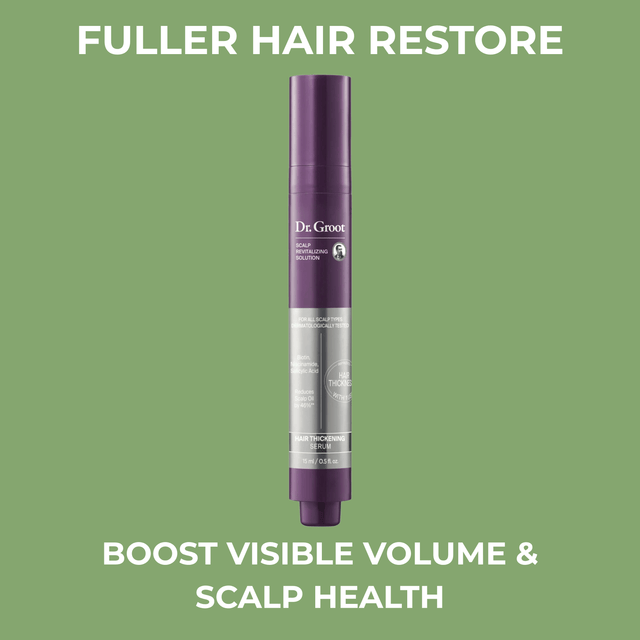 Dr. Groot Scalp Revitalizing Solution Hair Thickening Roll On Serum