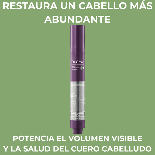 Sérum Roll-On Engrosador Capilar Dr. Groot Scalp Revitalizing Solution