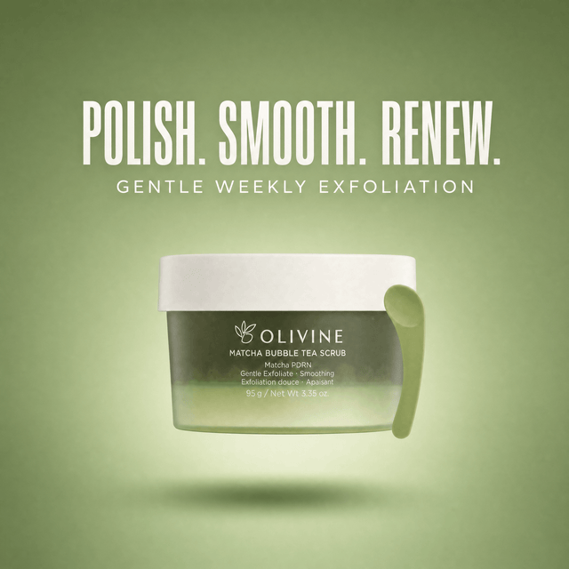 Matcha PDRN Bubble Tea Scrub