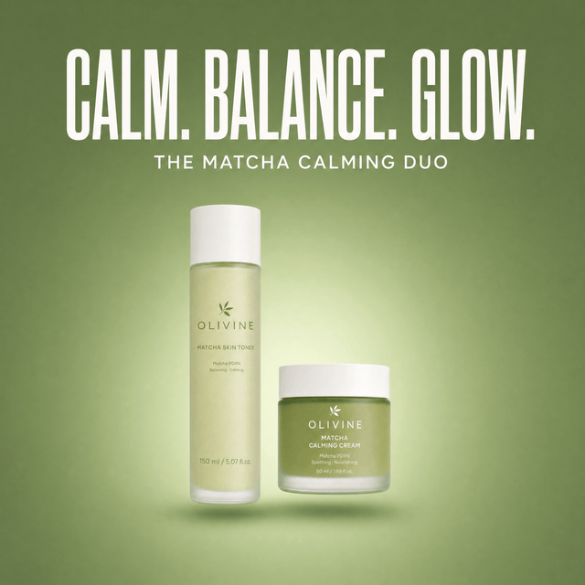 Matcha Toner and Cream Duo