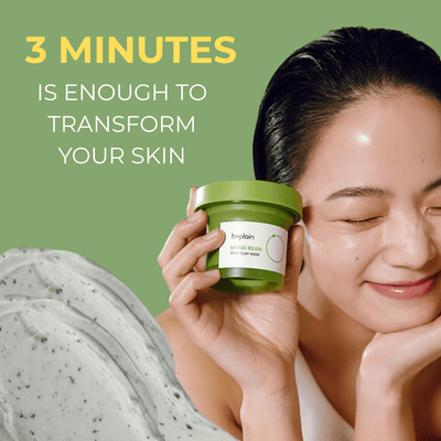Beplain Skin Detox Trio key ingredients and pore-refining benefits from Olivine Beauty
