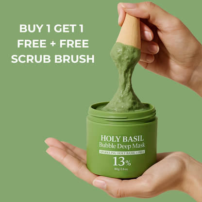 Offer: Holy Basil Bubble Mask