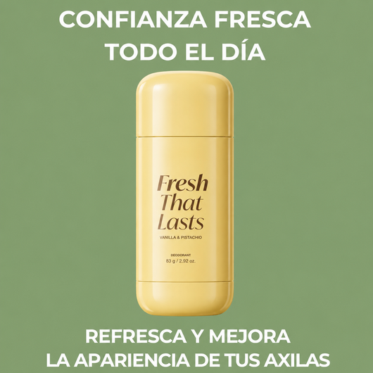Desodorante Vainilla y Pistacho Fresh