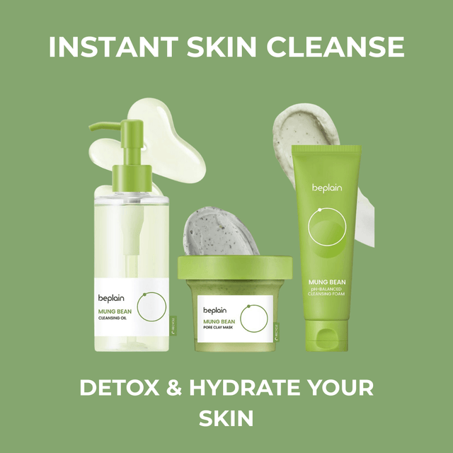 Trío desintoxicante Beplain Skin para pieles con filtro
