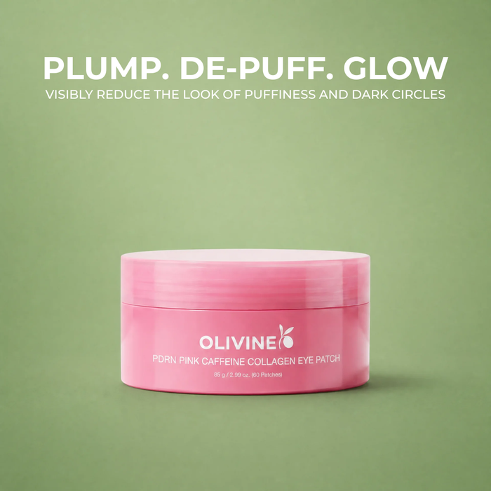 PDRN Pink Caffeine Collagen Eye Patch for Night Care