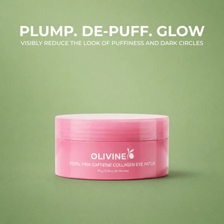 PDRN Pink Caffeine Collagen Eye Patch for Night Care