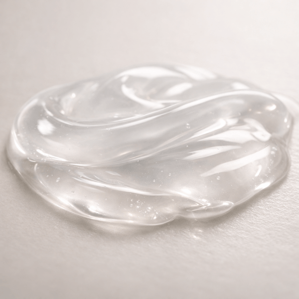 Collagen skincare ingredient showing smooth gel texture supporting moisture balance and refined skin appearance