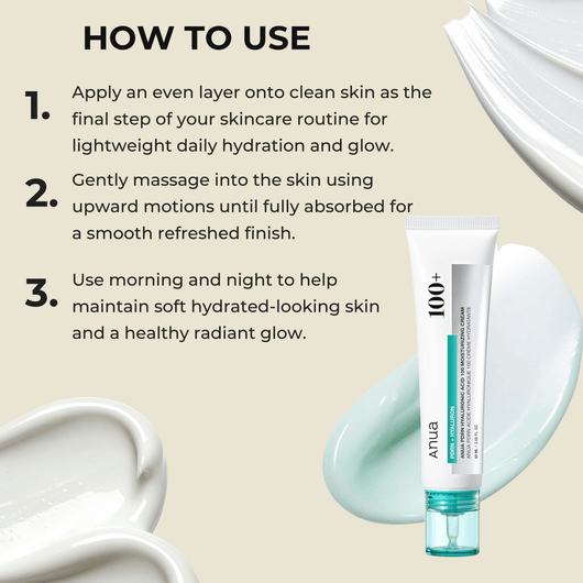 How to use Olivine Beauty PDRN Hyaluronic Acid moisturizing cream for daily hydration