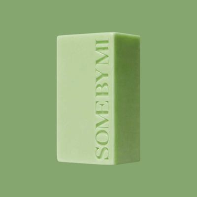 Olivine Beauty green AHA BHA PHA cleansing bar designed for gentle exfoliation and smoother balanced skin