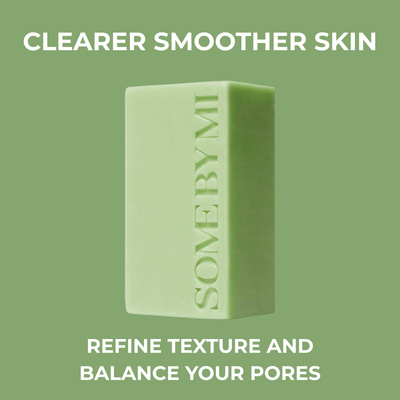 Olivine Beauty AHA BHA PHA cleansing bar helping achieve smoother clearer looking skin and refined texture