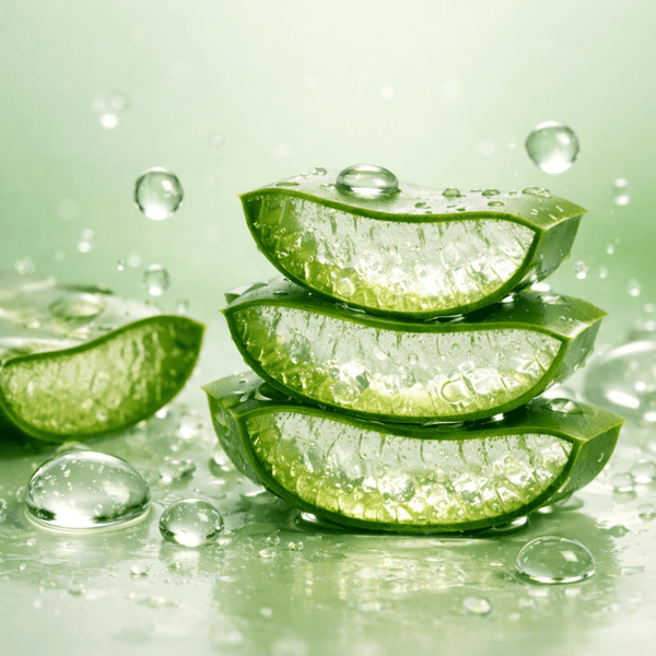 Aloe and hyaluronic acid providing hydration for softer and smoother skin