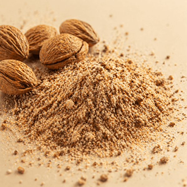 Apricot seed powder texture for gentle exfoliation and smoother skin