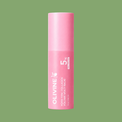 Bálsamo facial portátil con PDRN, Colágeno Rosa y 5% Volufiline para el cuidado diario de la piel.