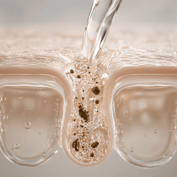 BHA helping clear clogged pores and reduce visible body breakouts