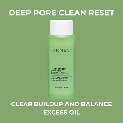 BHA toner for pores helping clear buildup and control excess oil