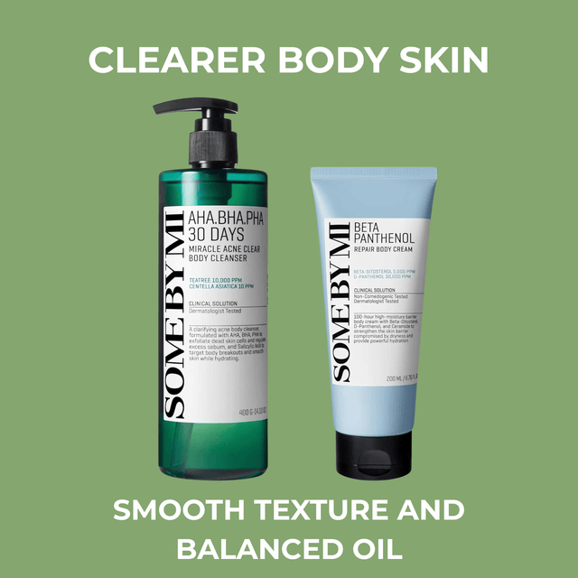 Gentle Exfoliating Body Wash & Hydrating Daily Body Cream