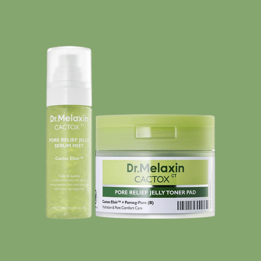 Olivine Beauty cactus toner pads and serum mist duo for cooling hydration and pore care