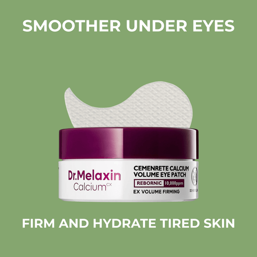 Olivine Beauty Cemenrete Calcium Volume Eye Patch jar for smoother under eyes
