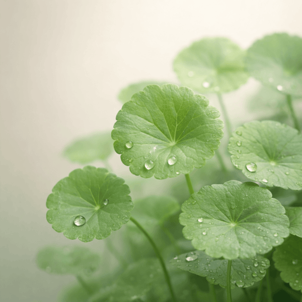 Olivine Beauty centella asiatica ingredient for soothing sensitive and irritated skin