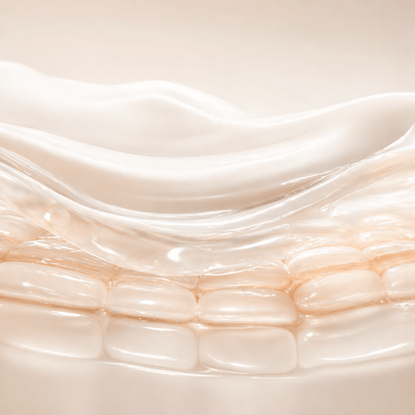 Ceramides skincare texture showing barrier support and deep hydration