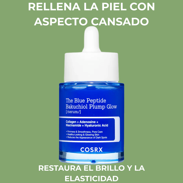 Sérum Iluminador y Rellenador con Bakuchiol y Péptidos Azules de COSRX
