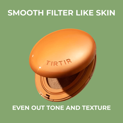 Cushion foundation for smooth filter like skin and even tone