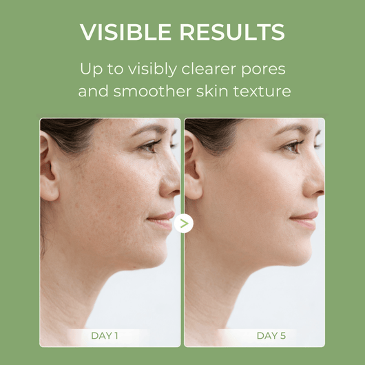 Olivine Beauty Dubai Peptide Clay Mask clearer pores smoother skin results