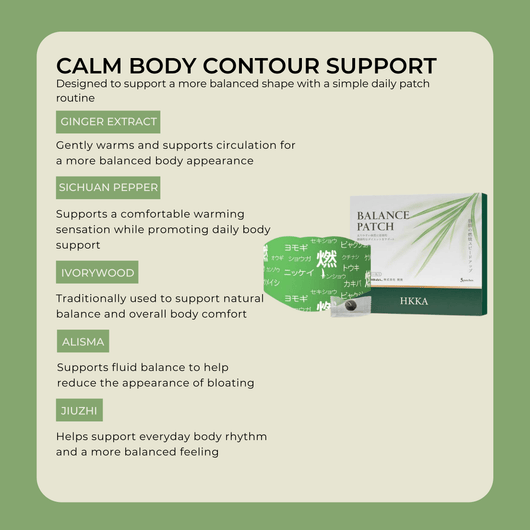 Olivine beauty herbal slimming patch with ginger extract sichuan pepper alisma and plant based ingredients for body balance support