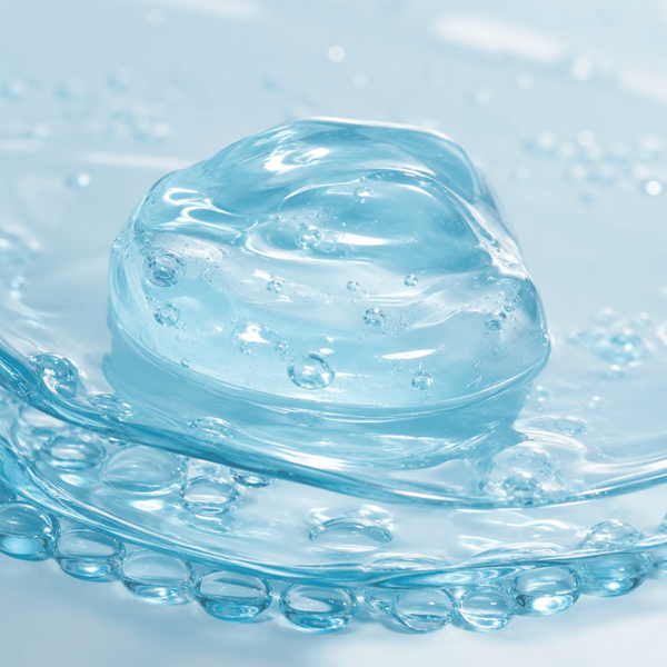 Olivine Beauty HydraReservoir Technology inspired cooling water gel hydration visual