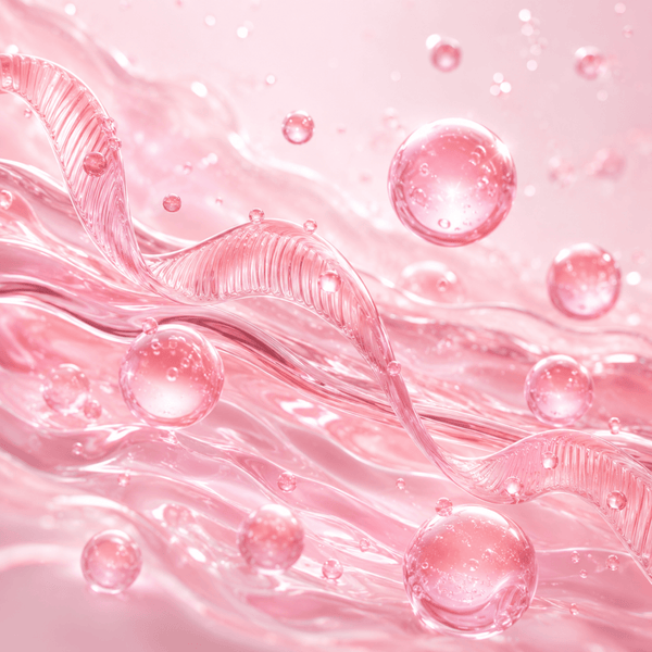 Premium collagen visualization representing firmer and more supple-looking skin.