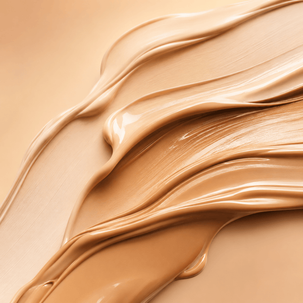 Soft lightweight pigments blending into creamy texture for natural radiant coverage by Olivine Beauty