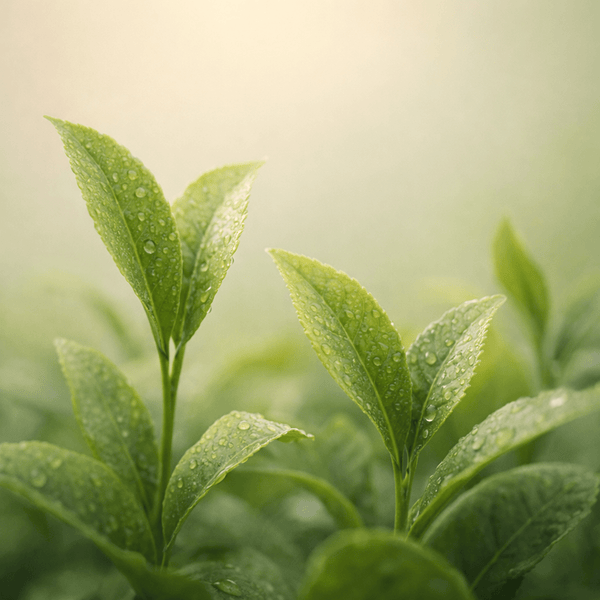 Matcha extract ingredient used in olivine beauty toner for calming and soothing skin