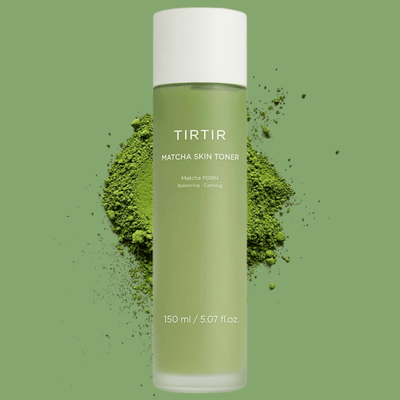 Olivine beauty matcha PDRN skin toner with matcha powder ingredient