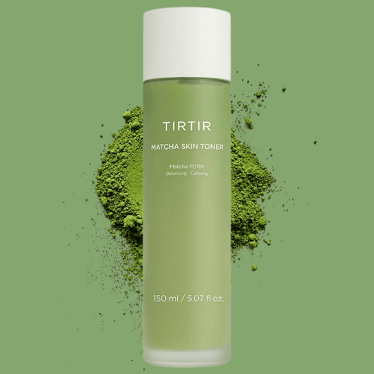Olivine beauty matcha PDRN skin toner with matcha powder ingredient