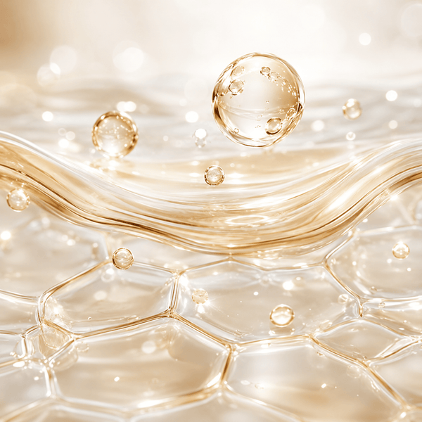 Olivine Beauty niacinamide ingredient visualization for radiant smoother looking skin
