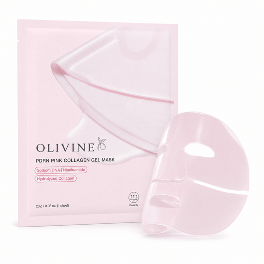 Olivine Beauty PDRN Pink Collagen Gel Mask sachet