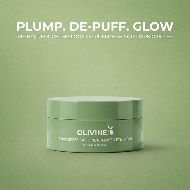 PDRN Green Caffeine Collagen Eye Patch for Night Care