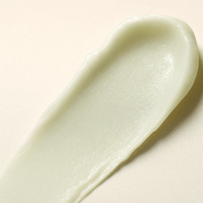 Creamy swatch of the Olivine Beauty PDRN Green Collagen Volume Multi Balm