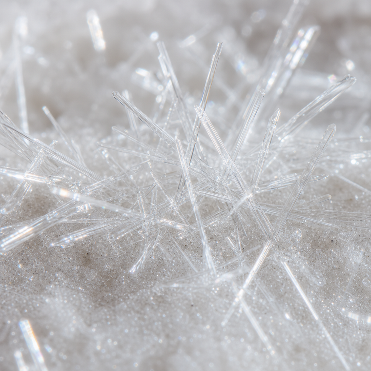 Micro spicules, microscopic silica needles that open the way in