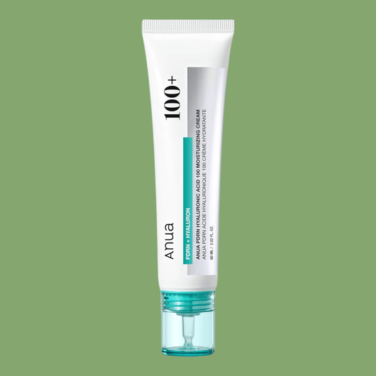 Olivine Beauty PDRN Hyaluronic Acid moisturizing cream product image on soft green background