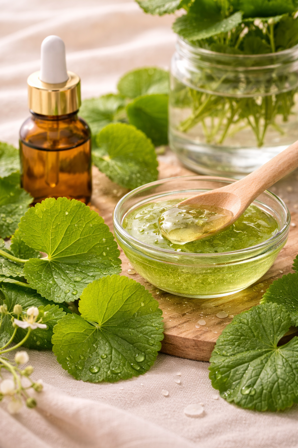 Centella asiatica ingredient used in Olivine Beauty Peel Shot ampoule to support skin soothing and balance
