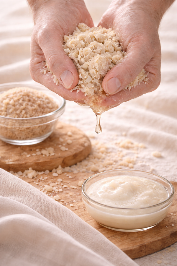 Galactomyces ferment filtrate ingredient used in Olivine Beauty Peel Shot ampoule for skin clarity and hydration