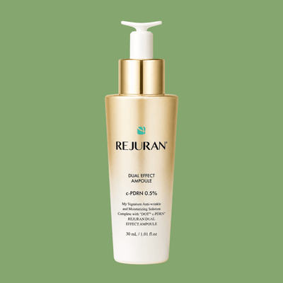 Olivine Beauty REJURAN Dual Effect Ampoule premium skincare bottle product image