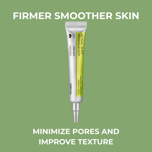 Retinal serum supporting firmer smoother skin and refined pores