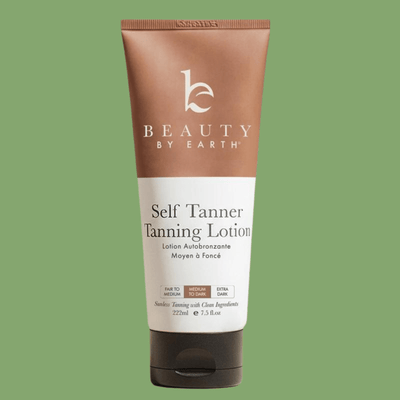 Olivine Beauty self tanner tanning lotion bottle medium to dark shade