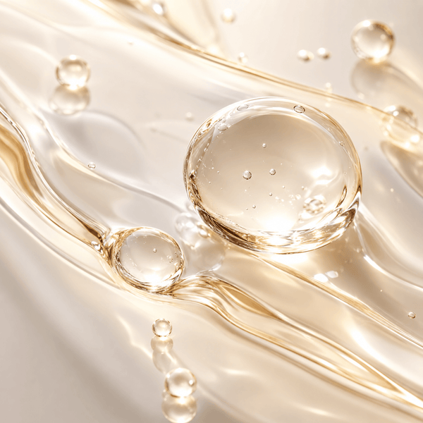 Olivine Beauty squalane visualization representing smooth comfortable lips and moisture retention support.
