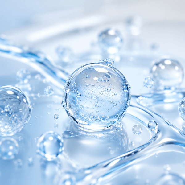 Luxury tranexamic acid ingredient visualization for brighter and more even-looking skin by Olivine Beauty