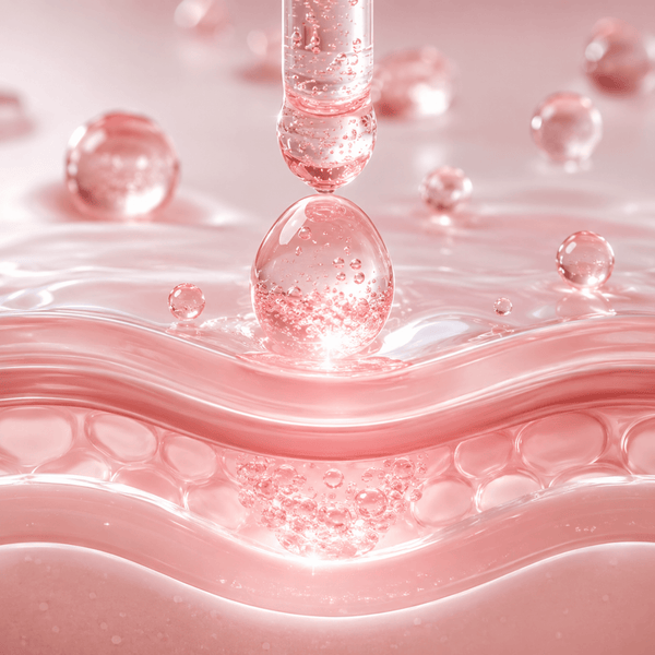Luxury Volufiline ingredient visualization representing fuller and plumper-looking skin.