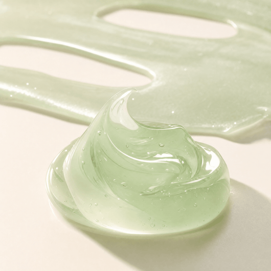Olivine Cactox De Puffing Pore Tox Gel Mask macro close up of the texture